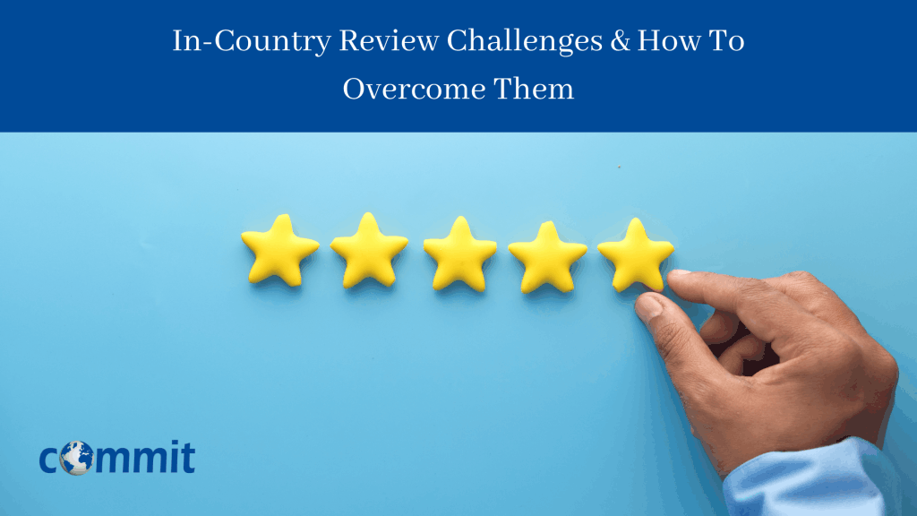 In-Country Review Challenges (1)