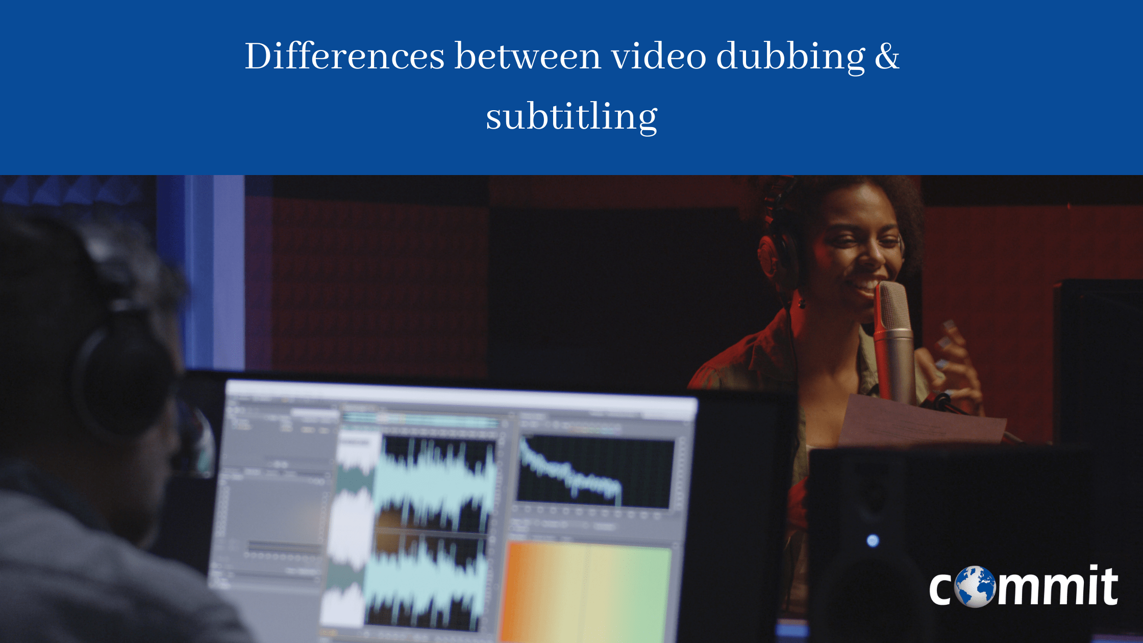 Differences between video dubbing and subtitling